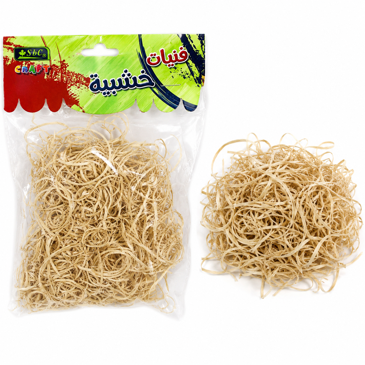 Natural Raffia Craft Shreds for Gift Packing & DIY Decoration – Decorative Craft Filler Material