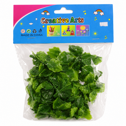 Artificial Green Leaf Craft Decoration for DIY Projects – Decorative Mini Artificial Leaves for Art & Home Décor
