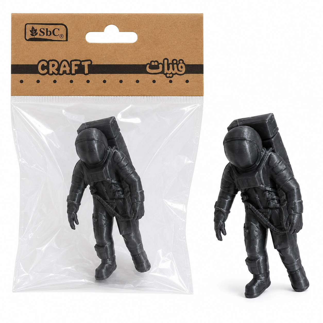 Astronaut Miniature Figurine 7cm for DIY Crafts and School Projects