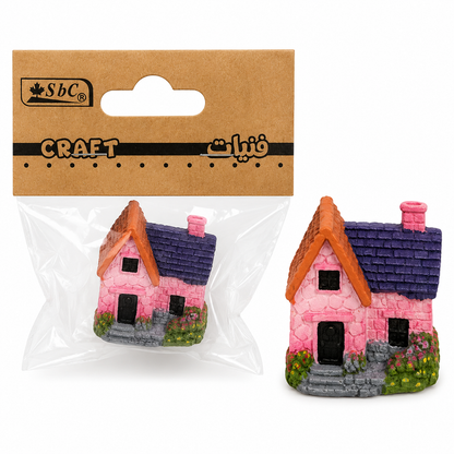 Mini Fairy House 3cm Decorative Model for DIY Craft Projects