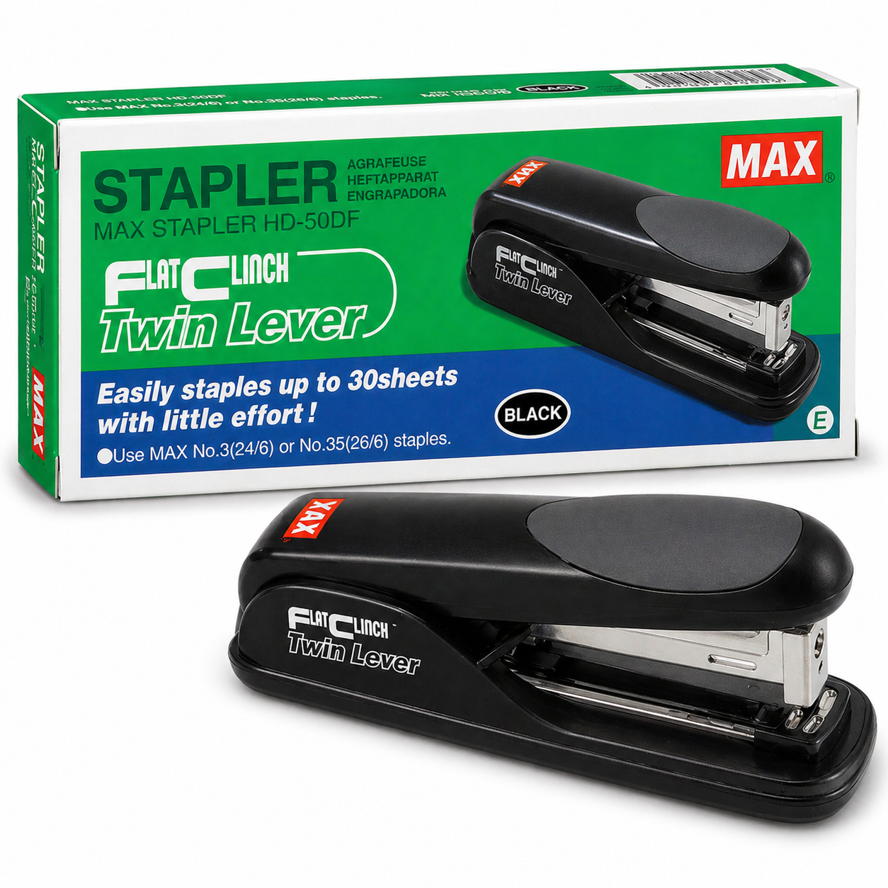 MAX Stapler – HD-50 / HD-50F / HD-50DF Office Stapler