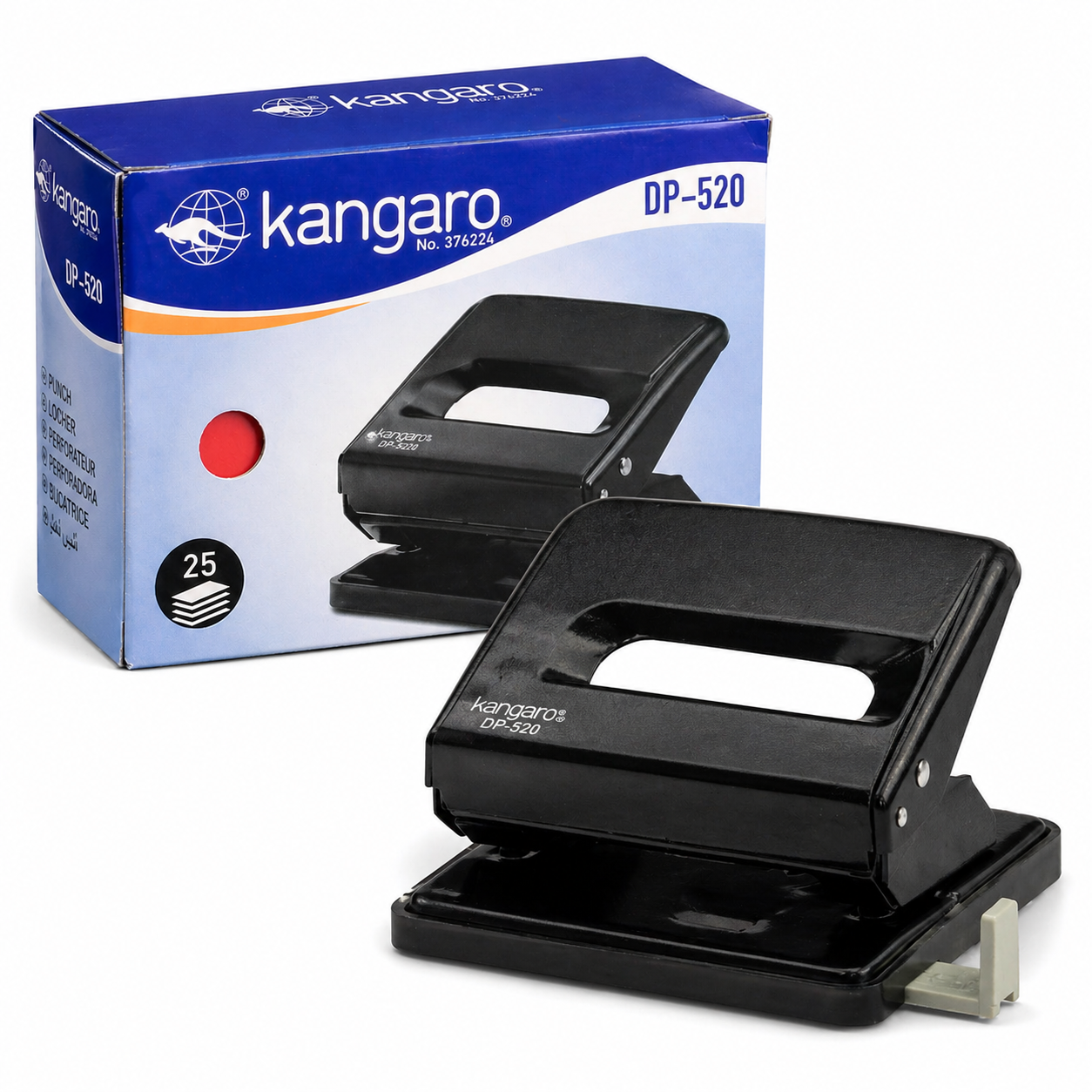 Kangaro Paper Punch Machine Collection – DP-480, DP-520 & DP-720 Office Hole Punchers