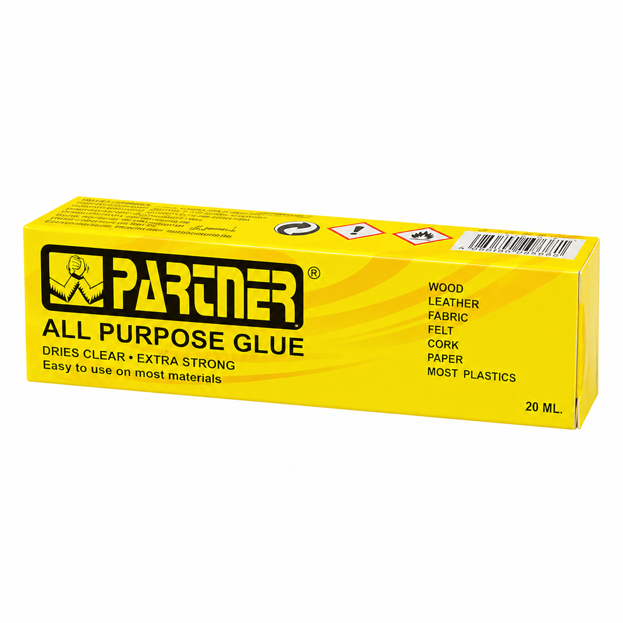 Partner All Purpose Glue Strong Clear Adhesive 20ml & 35ml