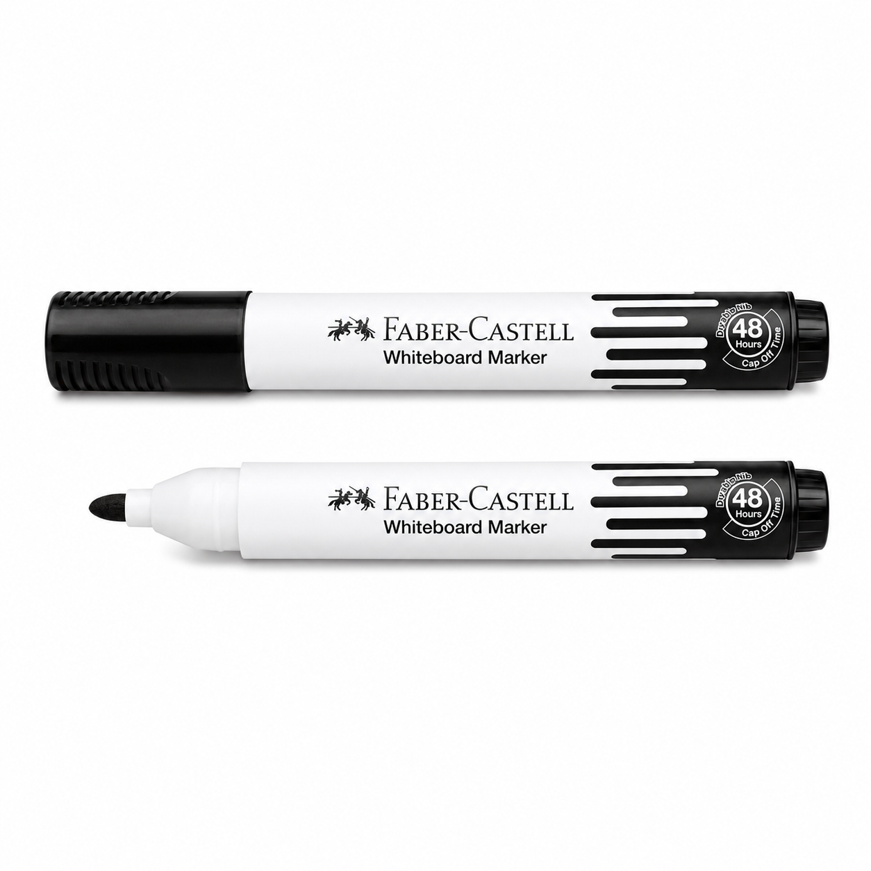 Faber-Castell Whiteboard Marker – Bullet & Chisel Tip, Black Blue Red,Green Single or Box of 10