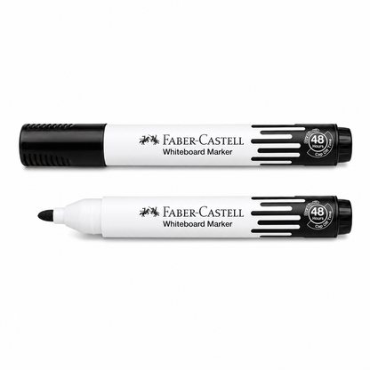 Faber-Castell Whiteboard Marker – Bullet & Chisel Tip, Black Blue Red,Green Single or Box of 10