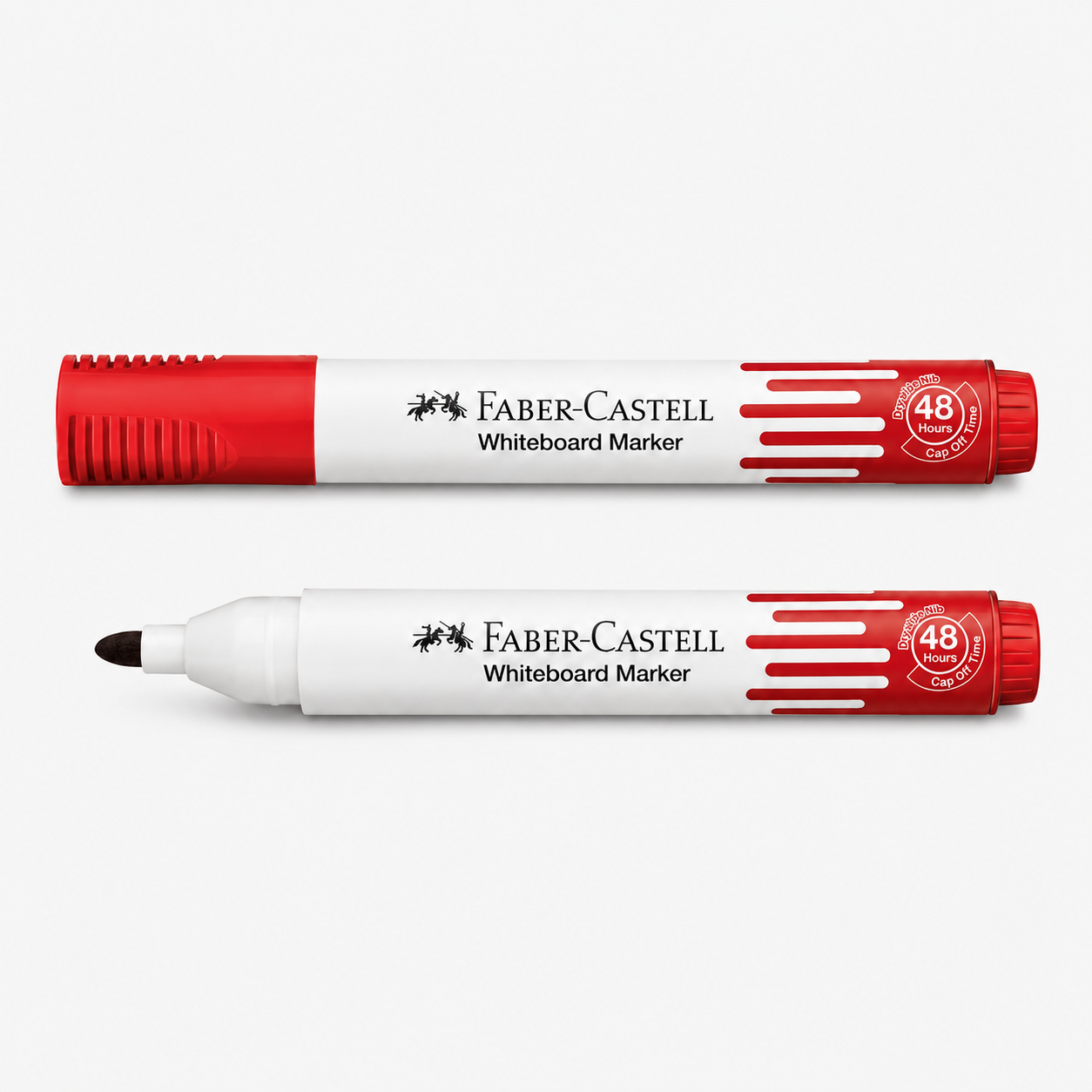 Faber-Castell Whiteboard Marker – Bullet & Chisel Tip, Black Blue Red,Green Single or Box of 10