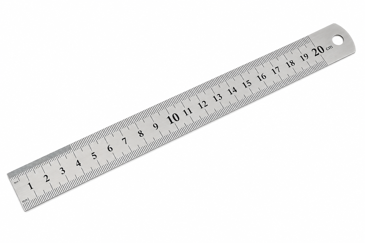 Stainless Steel Ruler – 20 cm & 30 cm Measuring Scale, Metric Markings