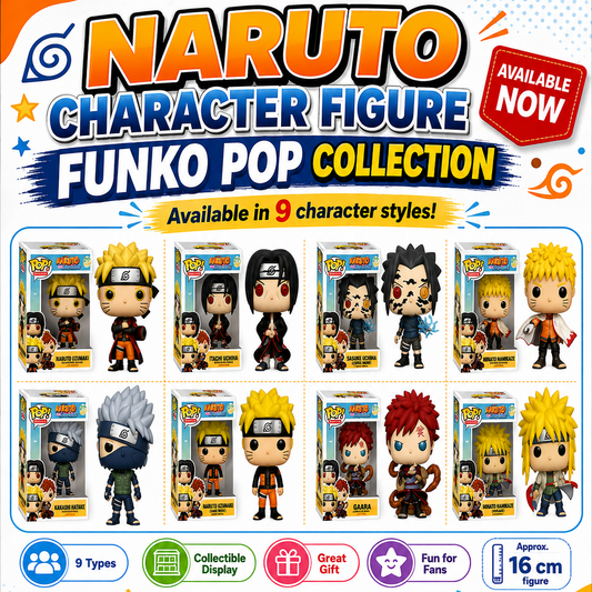Naruto Shippuden Vinyl Character Figures | Multiple Designs