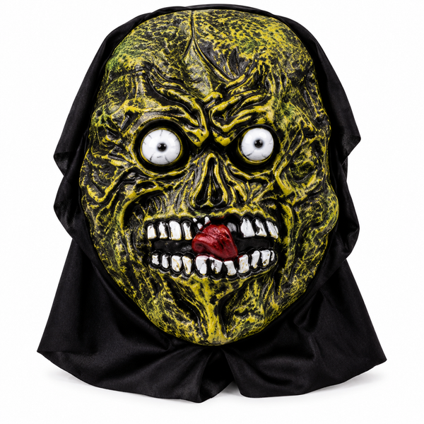 Bone Skull Halloween Scary Mask Hat with Hood