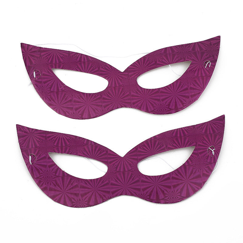 Purple Party Eye Mask for Events and Celebrations