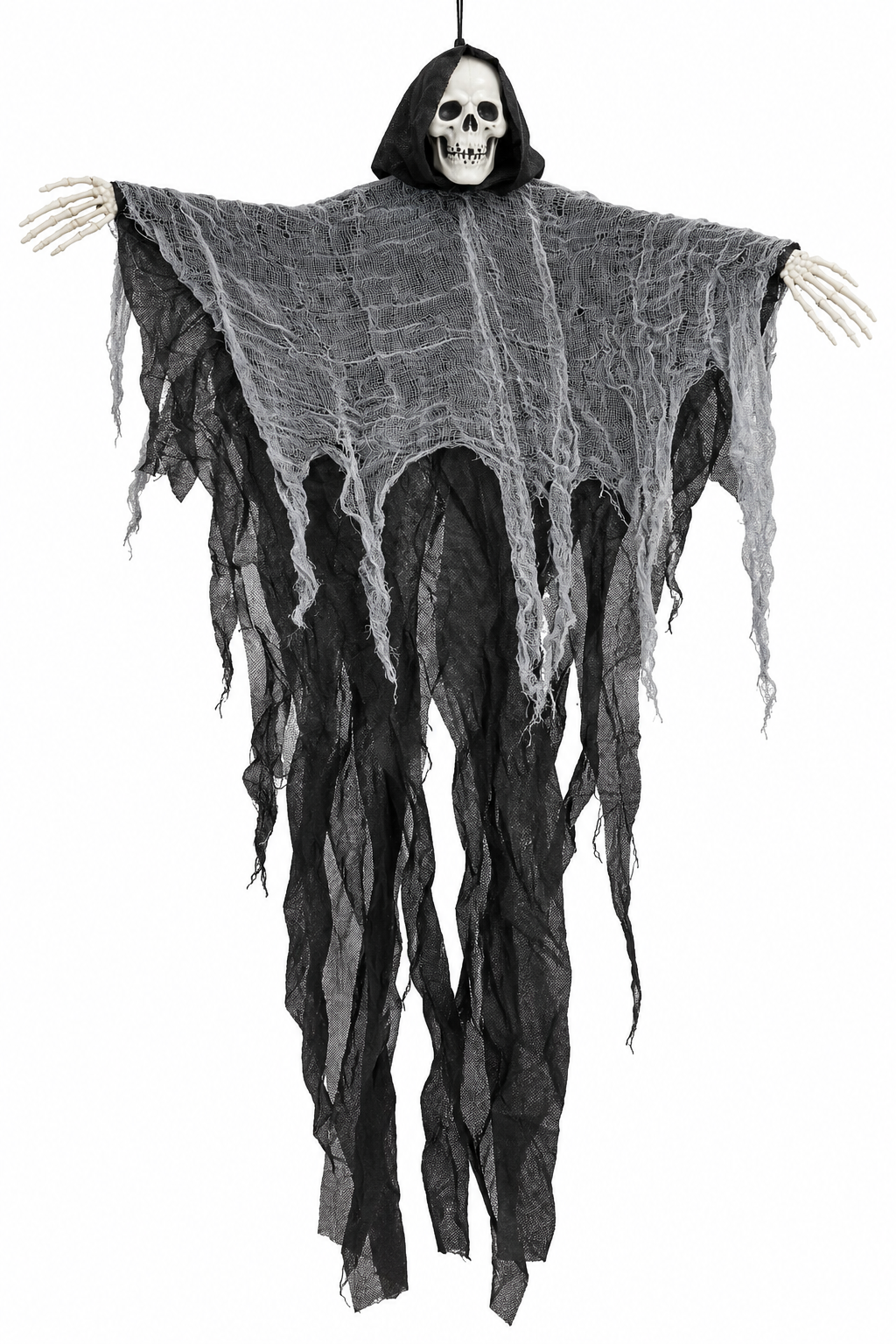 Large Halloween Hanging Grim Reaper Skeleton Ghost – 180 × 70 cm