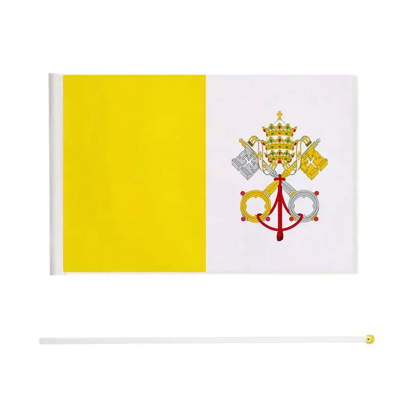 Vatican City Flag – A5 Size Handheld (Pack of 5)