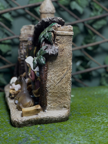 Compact Holy Family Nativity Set – Traditional Christmas Decor