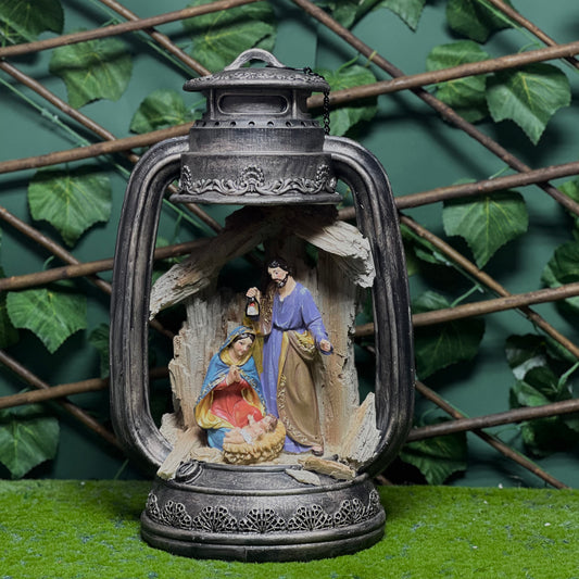 Christmas Nativity Scene Figurine - Holy Family Display Statue
