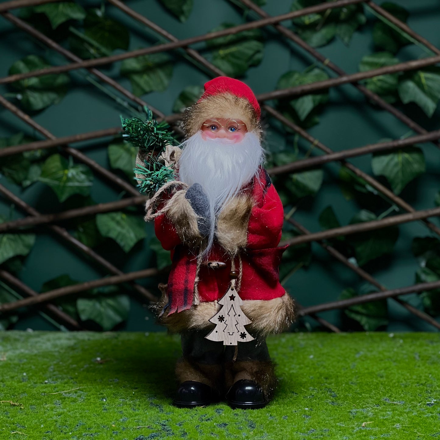 Musical Santa Claus Decorative Doll – Full Movement Christmas Figurine 45 cm