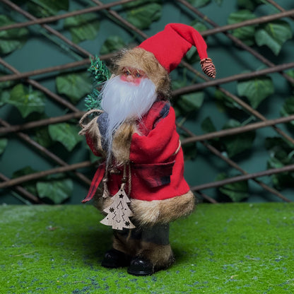 Musical Santa Claus Decorative Doll – Full Movement Christmas Figurine 45 cm