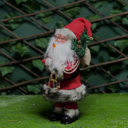 Musical Moving Santa Claus with Candle – Singing & Dancing 35 cm