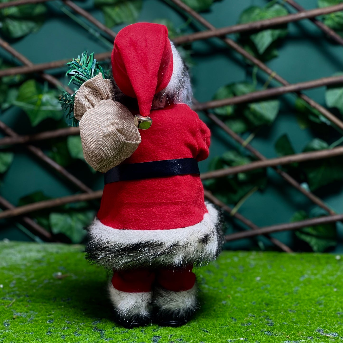 Musical Moving Santa Claus with Candle – Singing & Dancing 35 cm