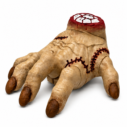 Halloween Remote Control Crawling Hand with Sound & Light, Beige