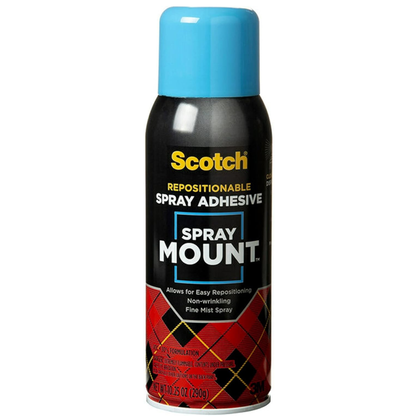 Scotch Repositionable Spray Adhesive 290g for Photos, Paper and Crafts