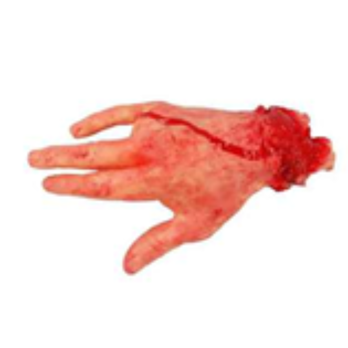 Halloween Severed Hand Prop, Bloody Fake Hand Horror Decoration for Haunted House & Party