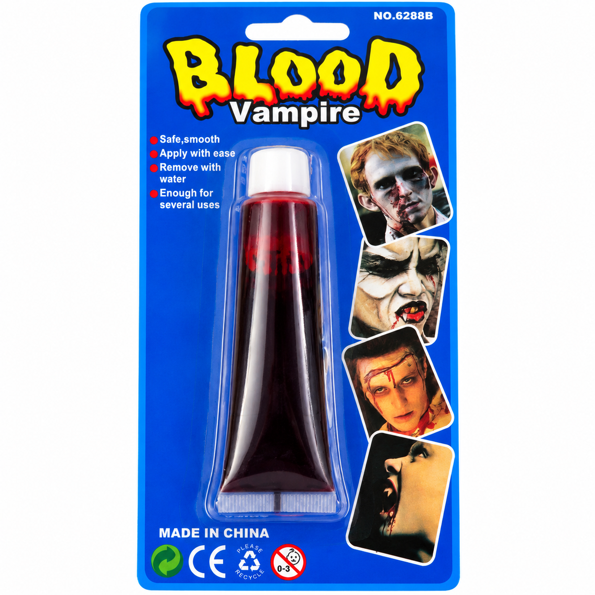 Vampire Blood Fake Blood Makeup Gel for Halloween