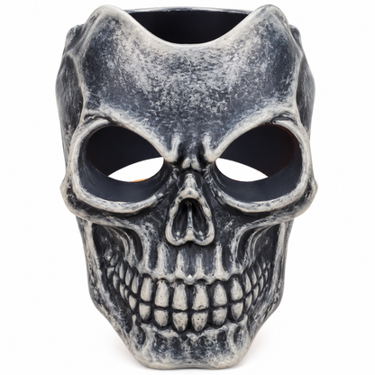 Halloween Skull LED Candle Light – Mini Scary Table Decoration, 7 cm