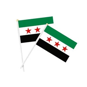 Syria Flag – A5 Size Handheld (Pack of 5)