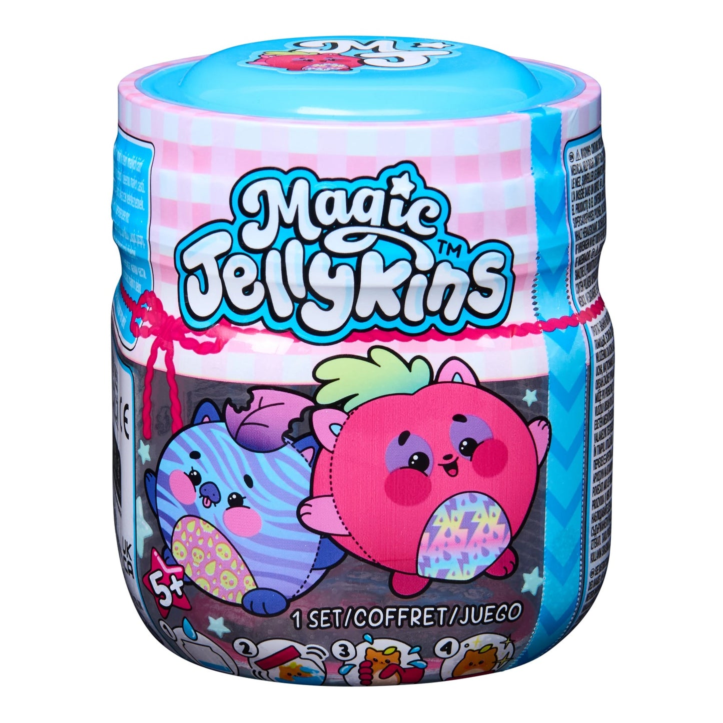 Magic Jellykins Surprise Plush Collectible in Reusable Jar | Mystery Character