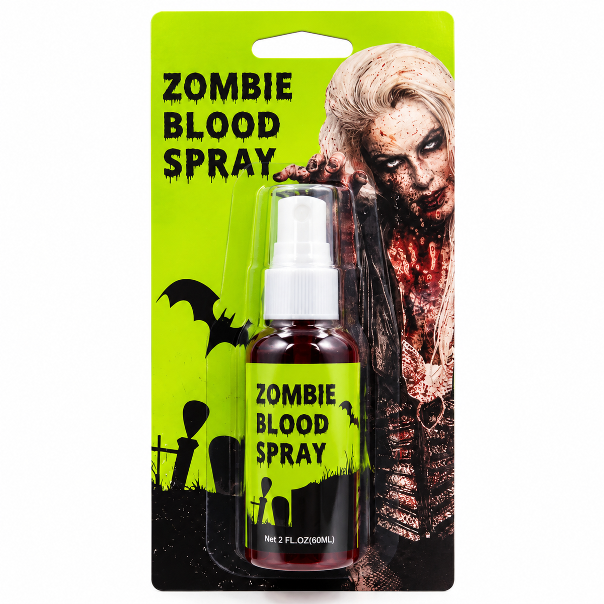 Zombie Blood Spray for Halloween Costumes, 60ML