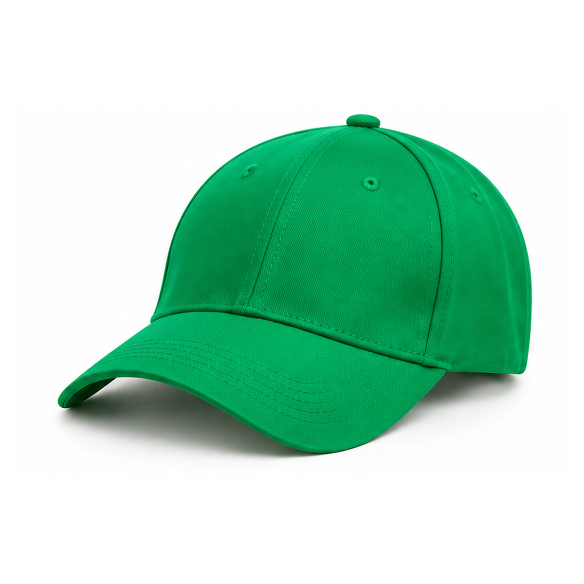 Plain Green Baseball Cap – Unisex Casual Hat with Curved Brim