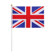 United Kingdom (UK) Flag – A5 Size Handheld (Pack of 5)