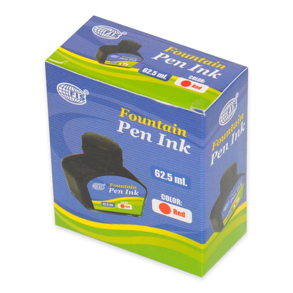FIS Fountain Pen Ink – Red | 62.5 ml Bottle