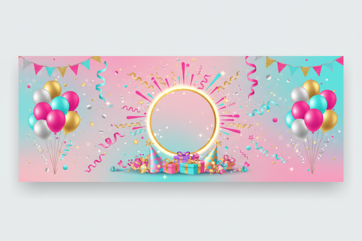 PARTY COLLECTIONS THEME , WEBSITE BANNER